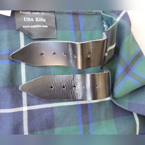 USA Mini Kilt, Womens, Douglas Mod Tartan, 40 inch waist,  custom made - Picture 5 of 9